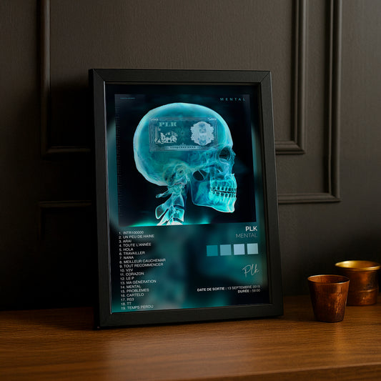 Cadre photo Album Musicaux - Mental de PLK