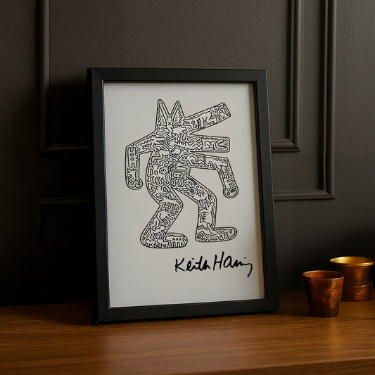 Cadre photo Keith Haring