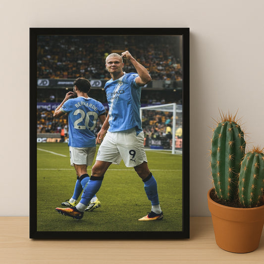 Poster Manchester City - Erling Haaland