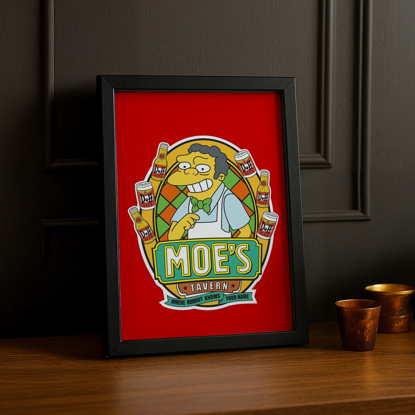 Cadre Photo Les Simpsons - Moe's
