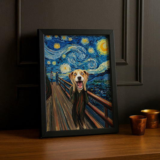 Cadre Photo Chien - Chocked