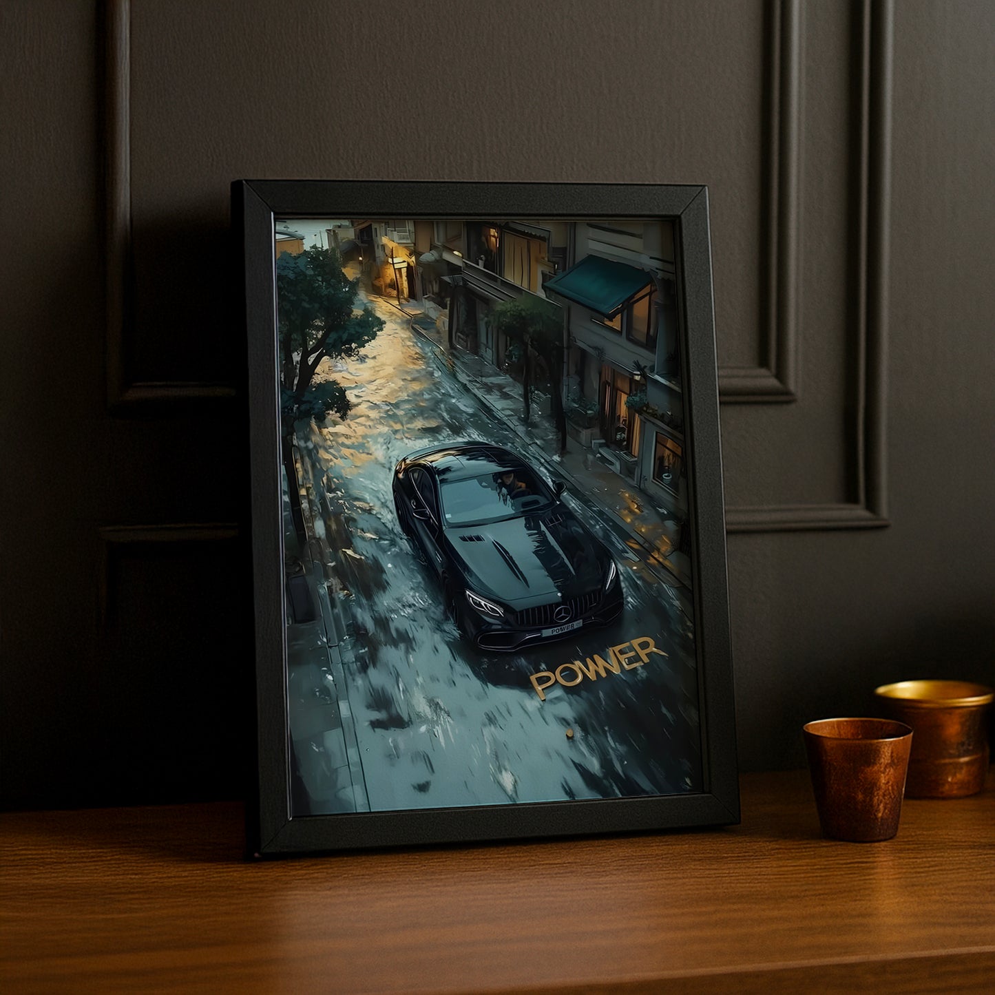 Mercedes AMG GT - Poster