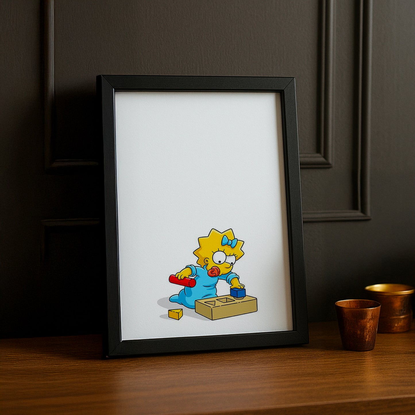 Cadre Photo Les Simpsons - Maggie Simpson Jouets