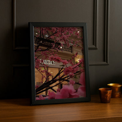 Cadre photo Dior Aethestic Pink Rose