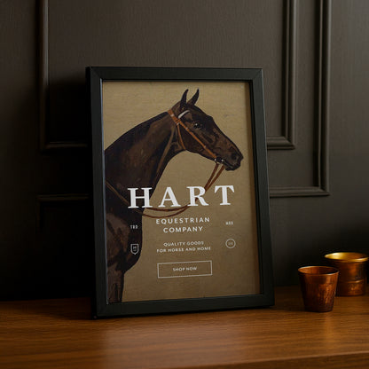 Cadre photo Équitation - Cheval Hart