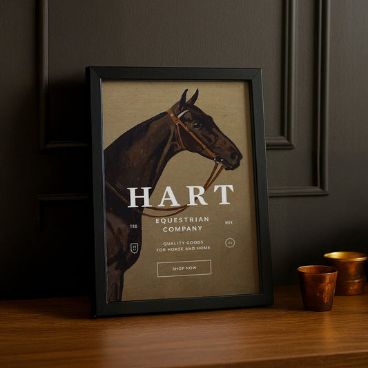 Cadre photo Équitation - Cheval Hart