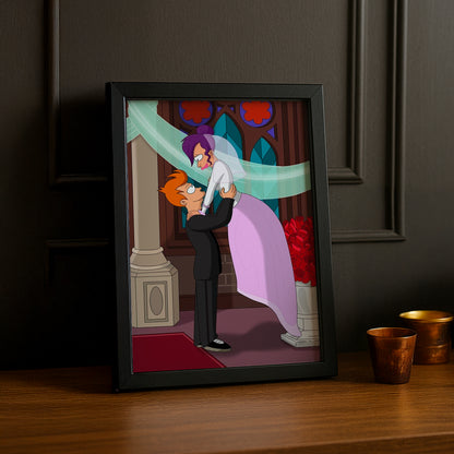 Cadre Photo Futurama - Wedding