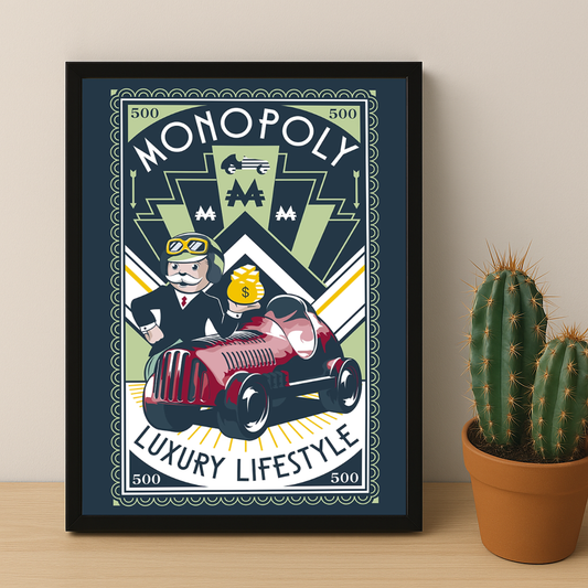 Monopoly Luxury Lifestyle - Poster