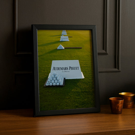 Poster Photo Golf - Audemars