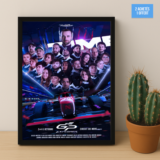 Poster encadrée GP Explorer - The Last Race