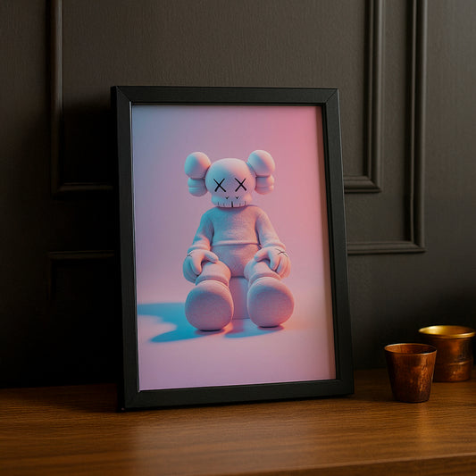 Poster Kaws - Companion Rose