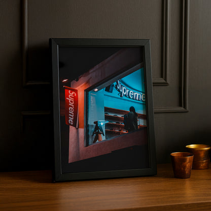 Poster Supreme - Devanture