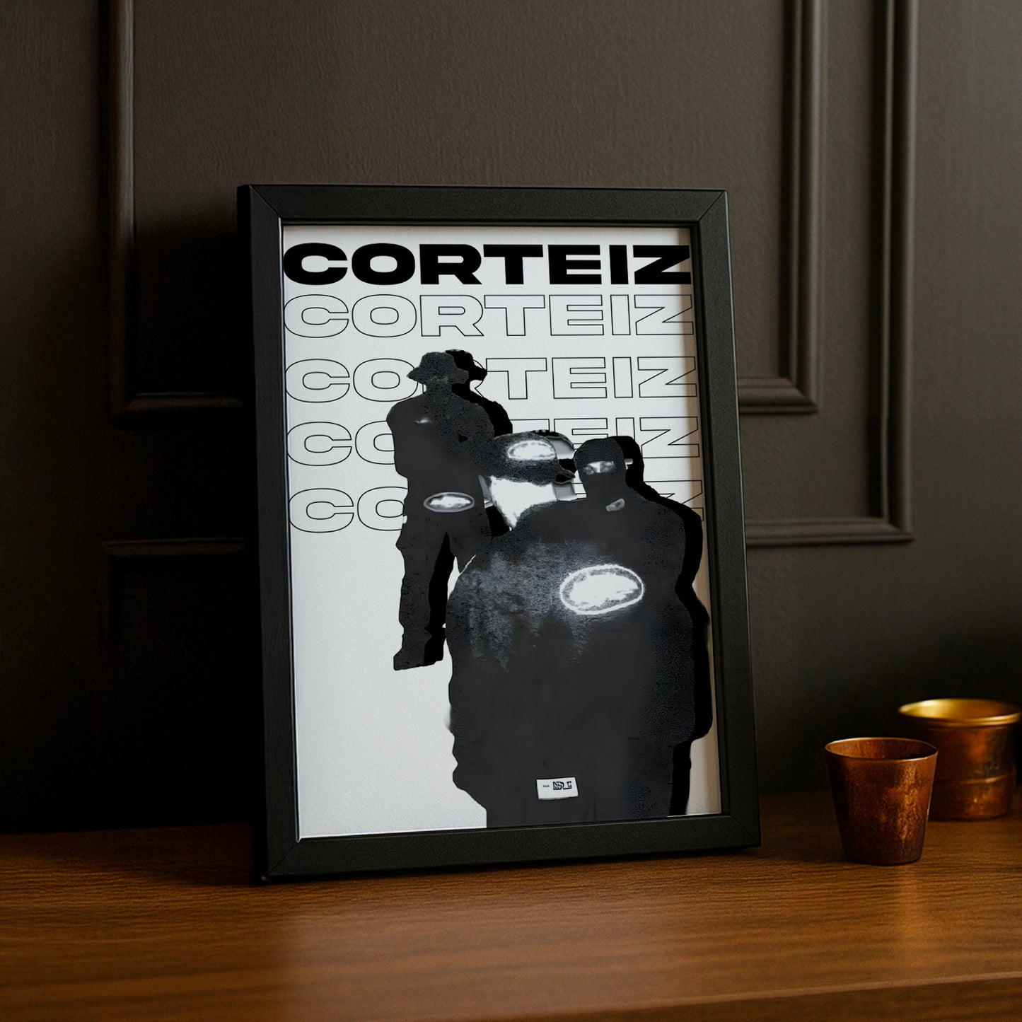 Cadre photo Corteiz Typo