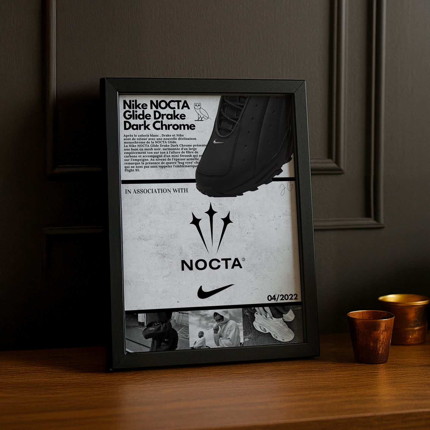 Cadre photo Nocta x Nike Glide