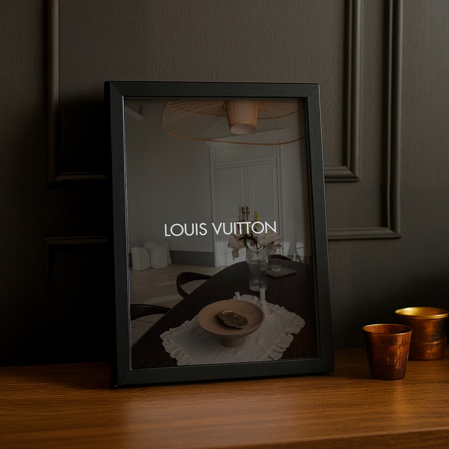Cadre photo Louis Vuitton - Aesthetic House