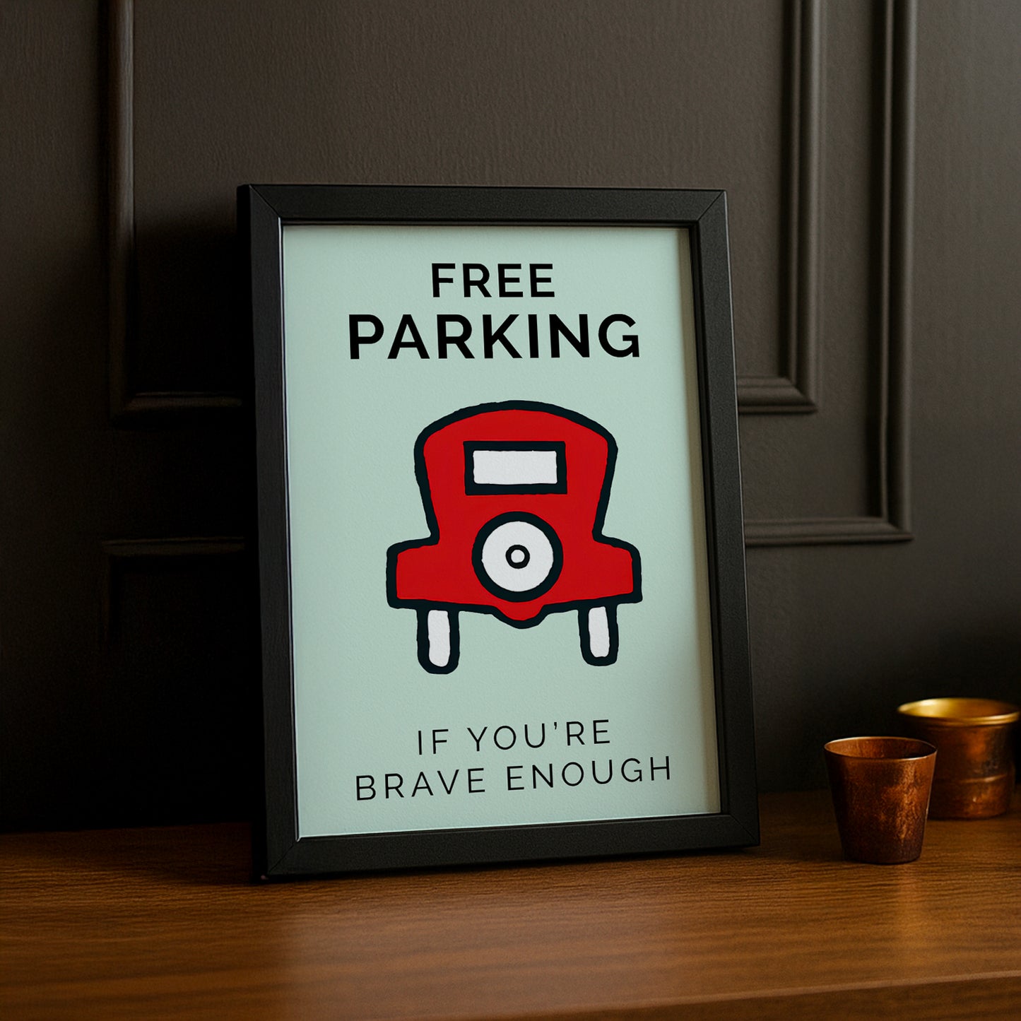 Monopoly Free Parking - Poster