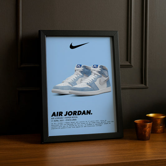 Air Jordan 1 High Hyper Royal Fotorahmen 