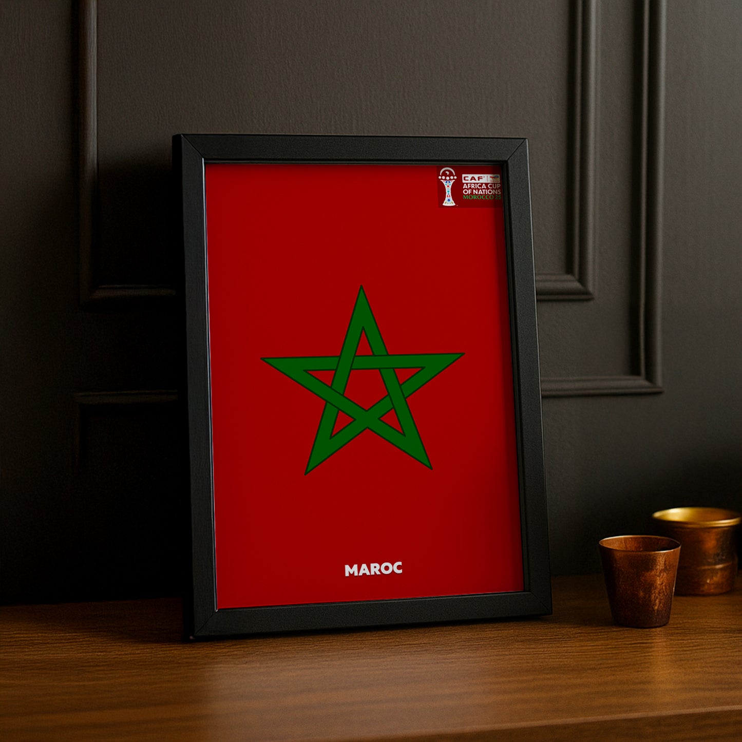 Cadre Photo CAN 2025 - Maroc