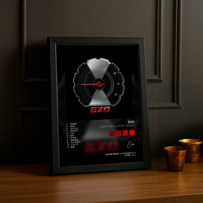 Cadre Photo K-Pop - Exo Don't mess up my tempo