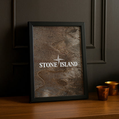 Poster Stone Island - Beige