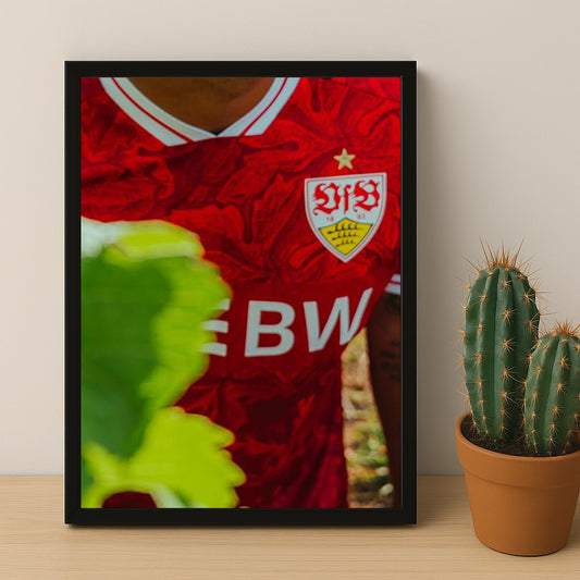 Poster Maillot Football - Stuttgart Kit 25-26