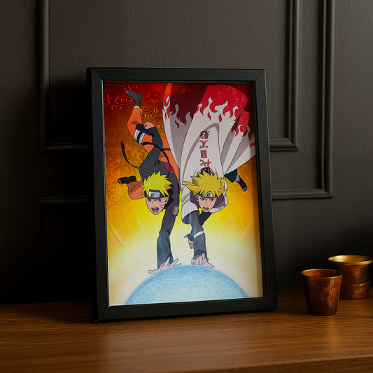 Cadre Photo Naruto - Father and Son