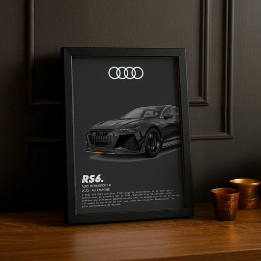 Cadre photo Audi RS6