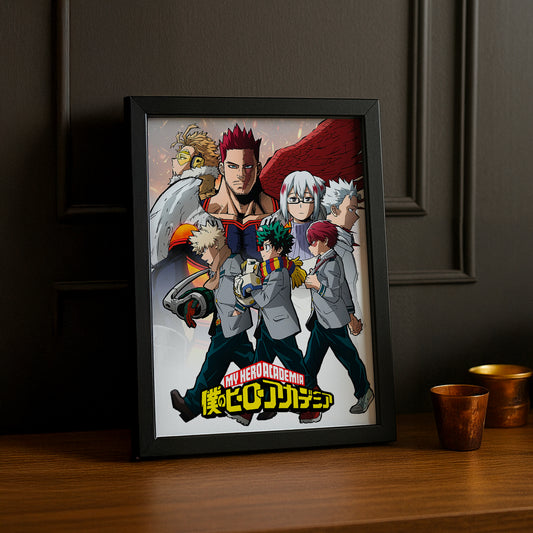 Cadre Photo My Hero Academia - Affiche