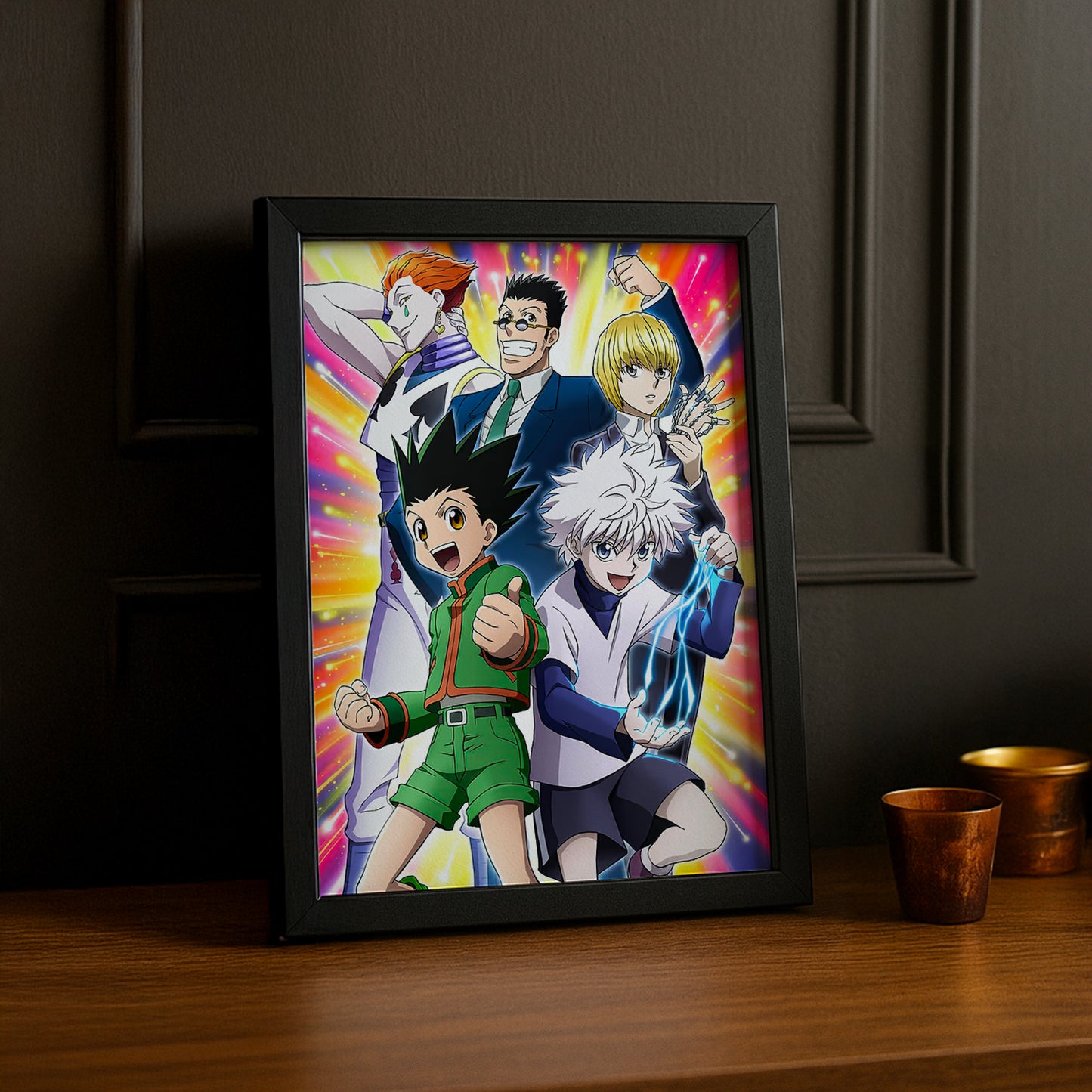 Cadre Photo Hunter x Hunter - Équipe iconique