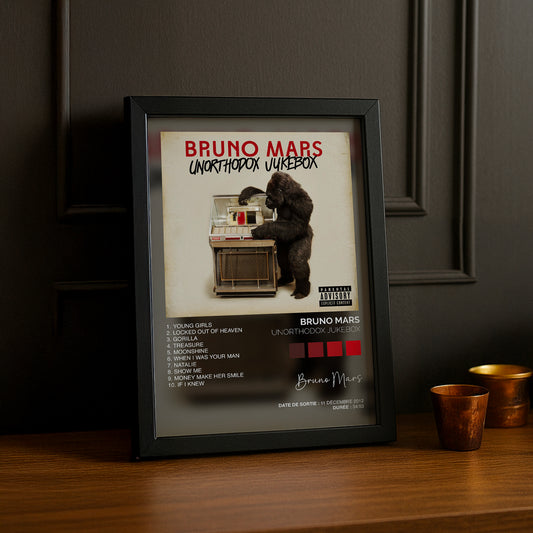 Poster Bruno Mars - Album Unorthodox Jukebox