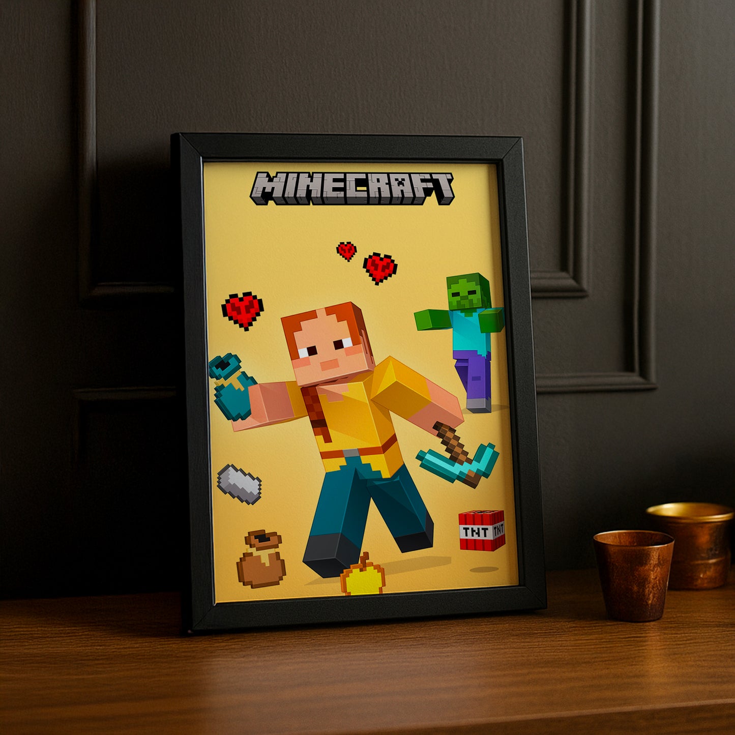 Cadre photo Minecraft - Bundles of Bravery