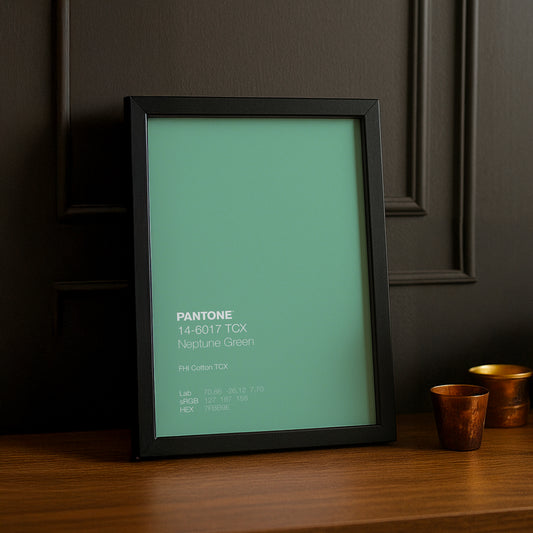 Cadre Photo Pantone - Neptune Green