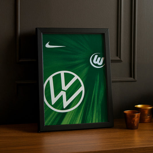 Poster Maillot Football - Wolfsburg Kit 25-26