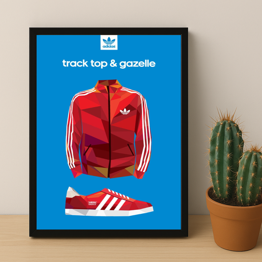 Cadre photo Adidas - Gazelle Outfit