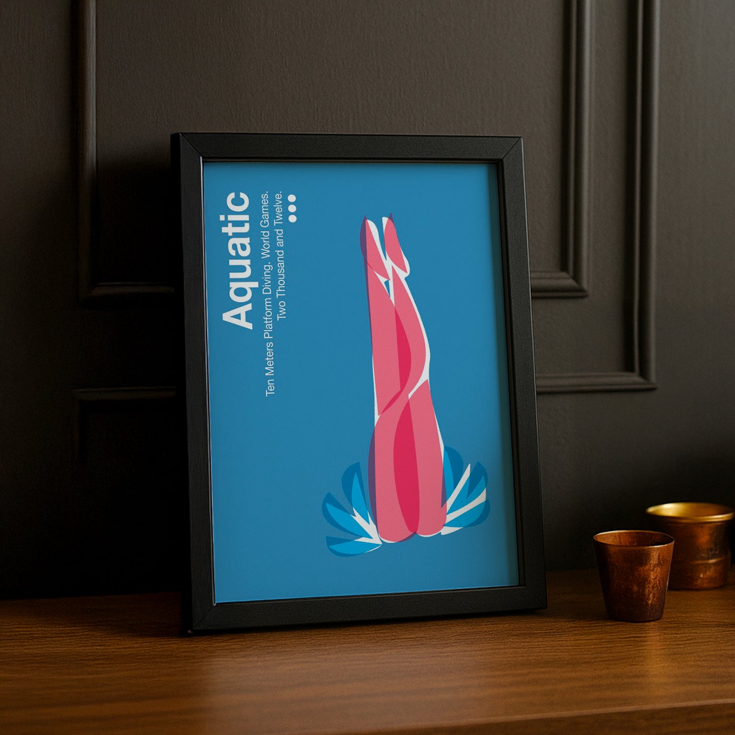 Cadre Photo Natation - Aquatic