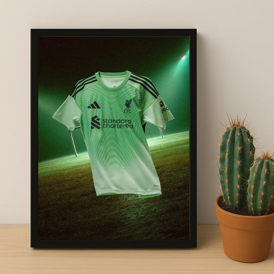 Cadre photo - Maillot Liverpool FC 25-26 Gardien