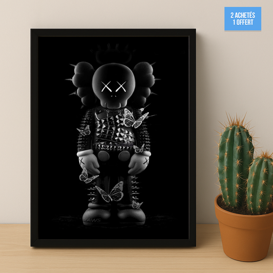 Poster Kaws - Companion Terrifiant
