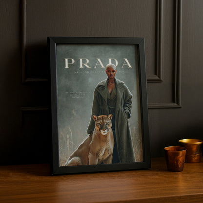 Cadre Photo Prada - Une de Magazine