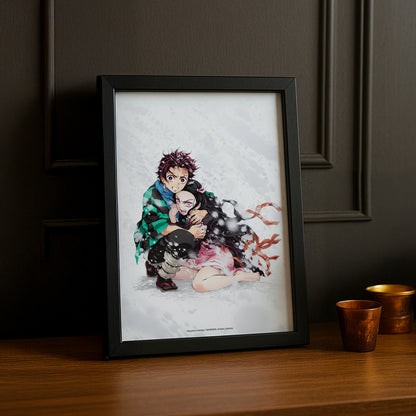 Cadre Photo Demon Slayer - Tanjiro and Nezuko
