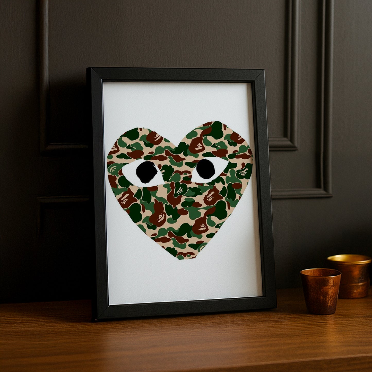 Cadre photo Comme des garçons