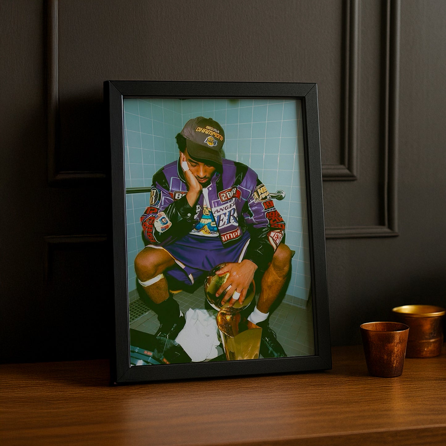 Cadre photo NBA - Kobe Bryant MVP