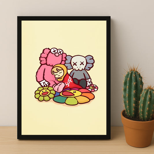Cadre photo Supreme - Kaws