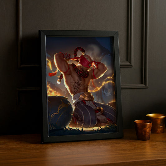 Cadre Photo League of Legends - Lee Sin