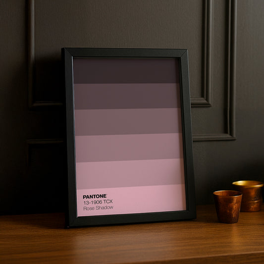 Cadre Photo Pantone Dégradé - Rose Shadow