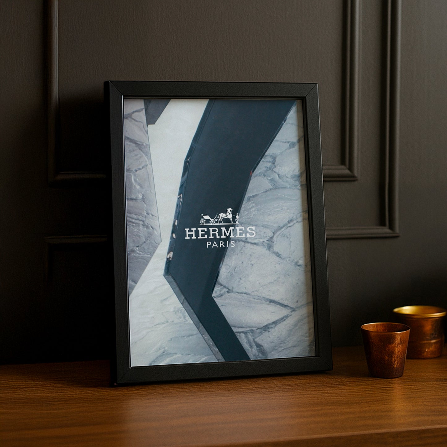 Cadre photo Hermès - Pierre