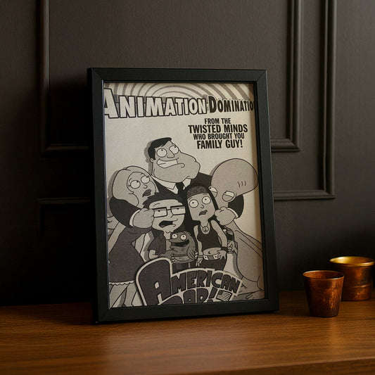 Cadre Photo American Dad - Animation Domination