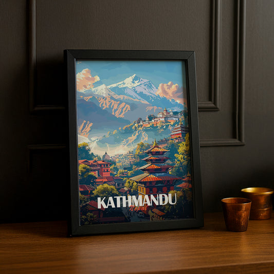 Cadre photo Kathmandu Nepal