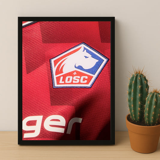 Cadre photo - Maillot Lille OSC 2026
