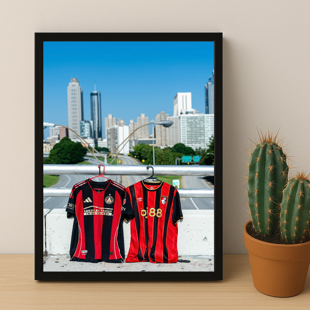 Cadre photo - Maillot Bournemouth 25-26