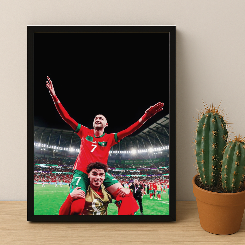 Maroc Foot - Cadre photo